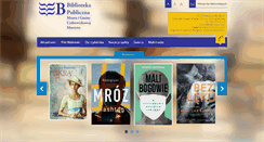 Desktop Screenshot of biblioteka.muszyna.pl